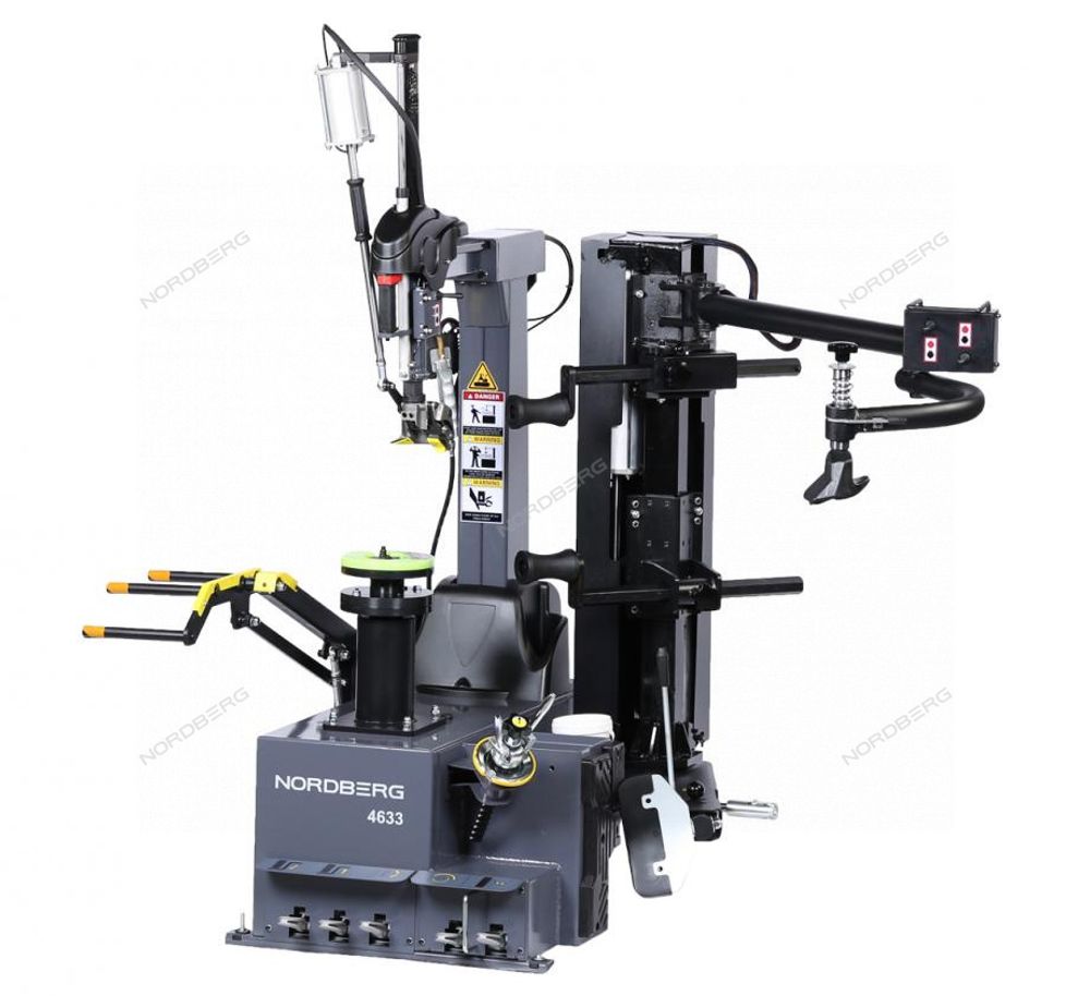 NORDBERG (4633) Станок шиномонтажный автомат, до 30", с автоматической монтажной головкой, серый