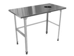 Стол для сбора отходов "Бизнес" СПБо, 1000х700х850 мм, без борта