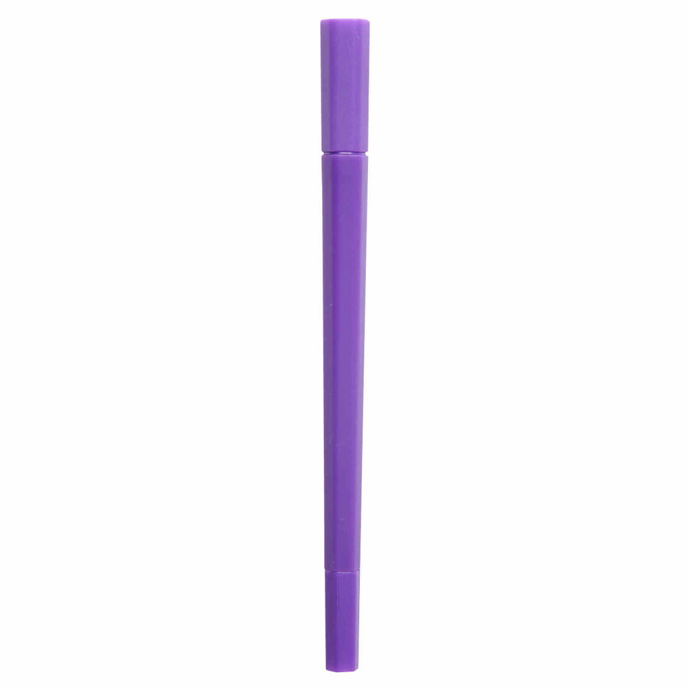 Маркер Muji Hexagonal Water-Based Twin Pen (пурпурный)