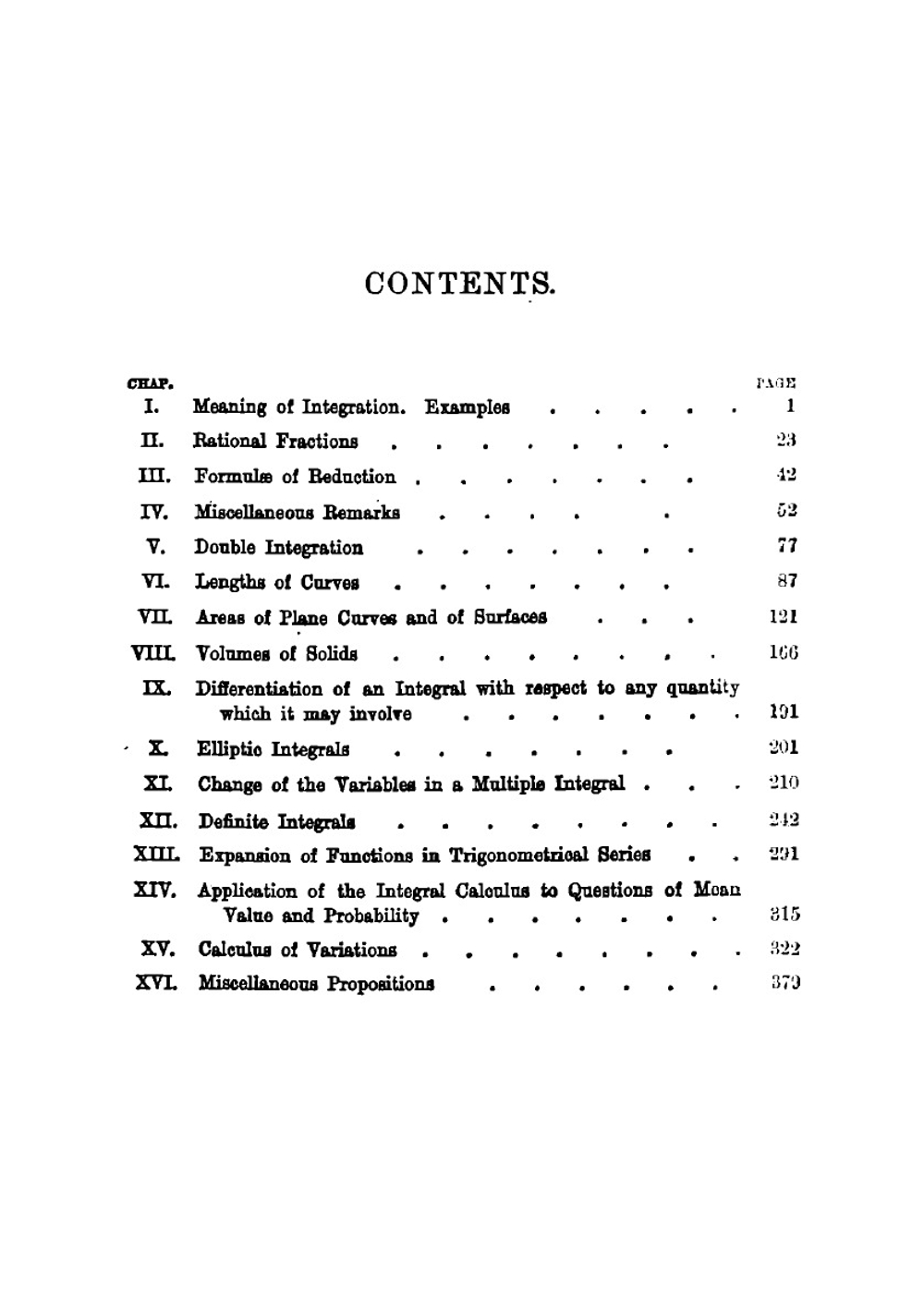 A Treatise on the Integral Calculus and Its Applications with Numerous | I. Todhunter