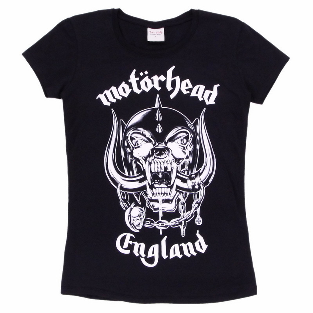 Футболка женская Motorhead England (170)
