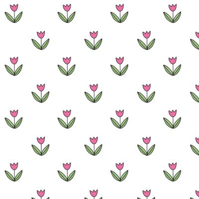 Розовые тюльпанчики