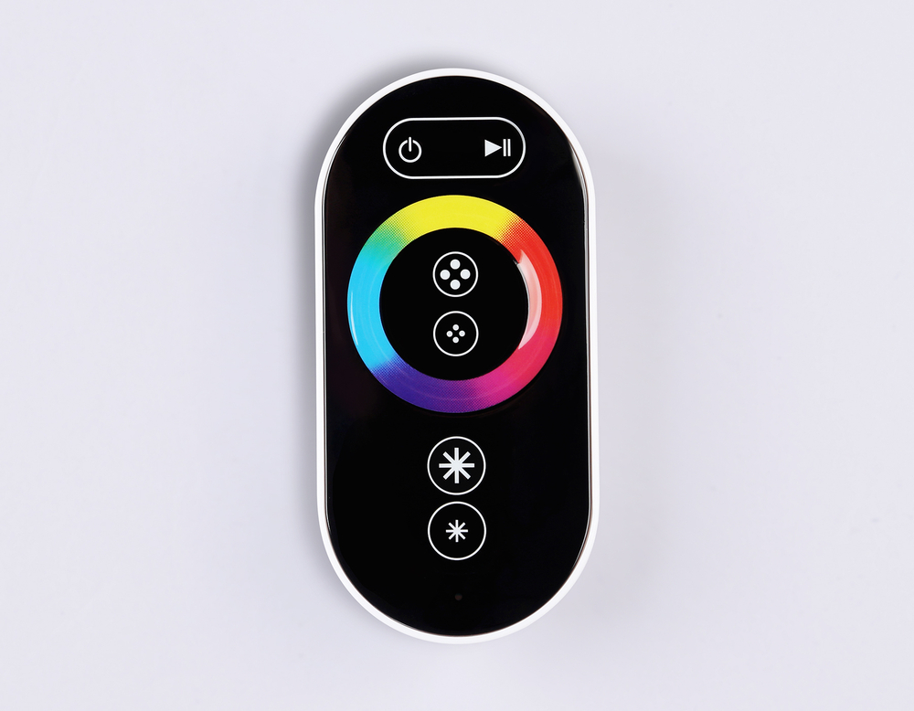 Контроллер для светодиодных лент RGB с сенсорным радио пультом 2.4G 24A 12V 288W/ 24V 576W GS11401 (AAA)