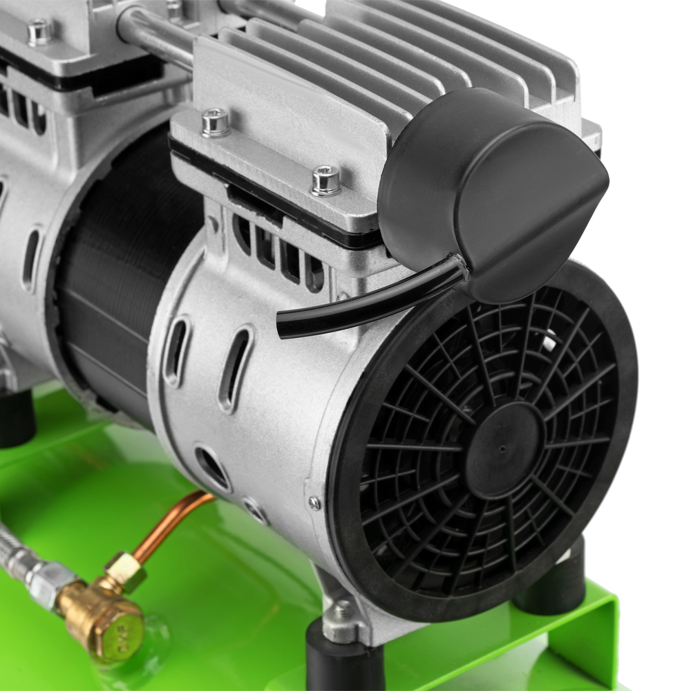 Компрессор безмаслянный малошумный МБ 1100/24,1100 Вт, 24 л, 170 л/мин Сибртех