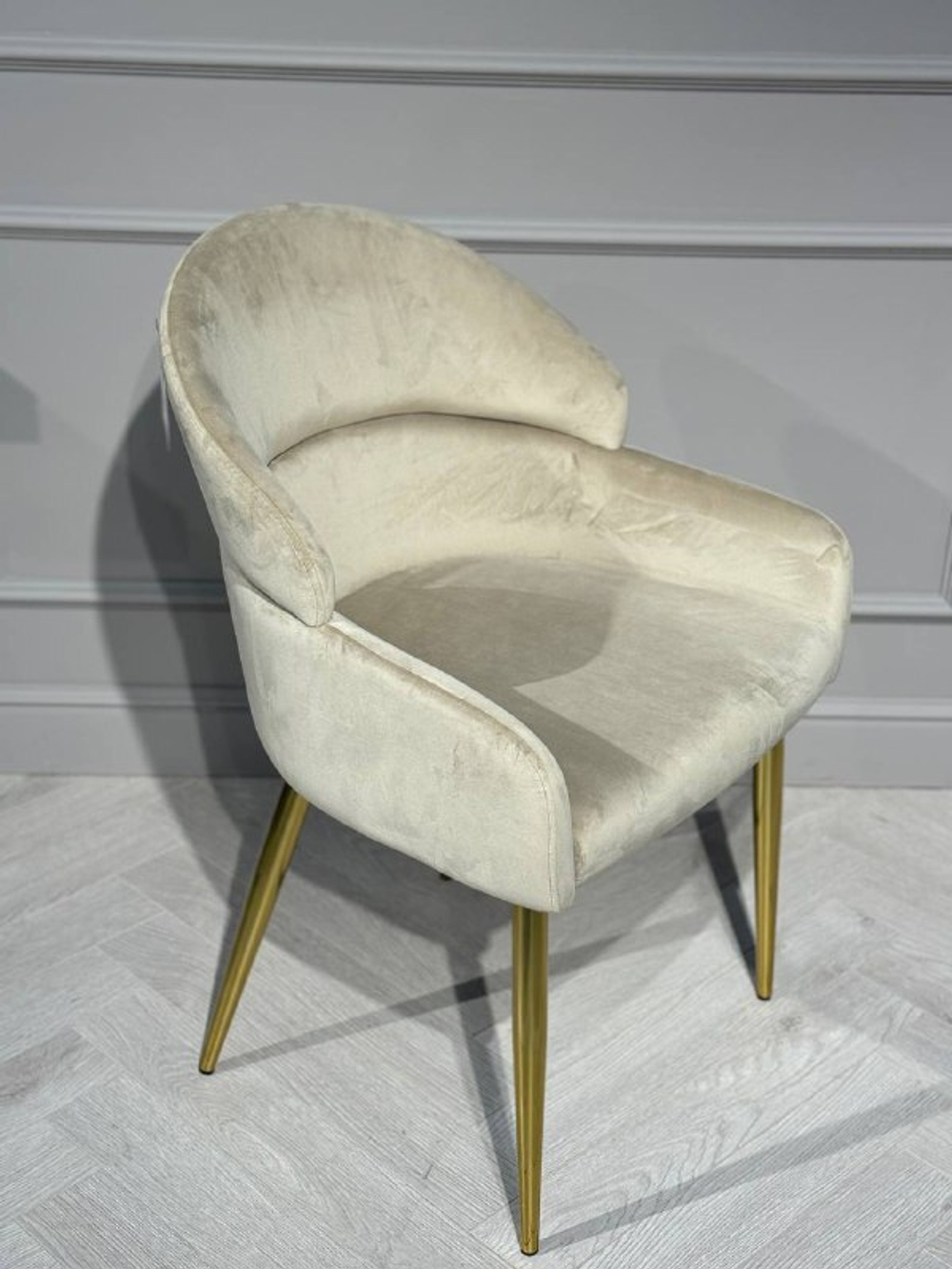 Стул обеденный Ist Casa Берклей, бежевый, золото