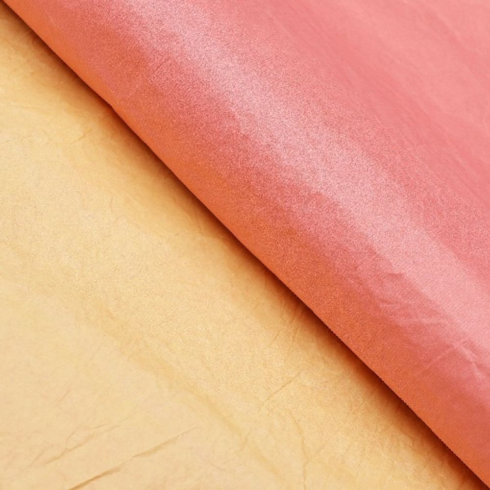 Бумага Эколюкс КОРАЛЛ/ЖЕЛТЫЙ ПАСТЕЛЬ 70см*5м