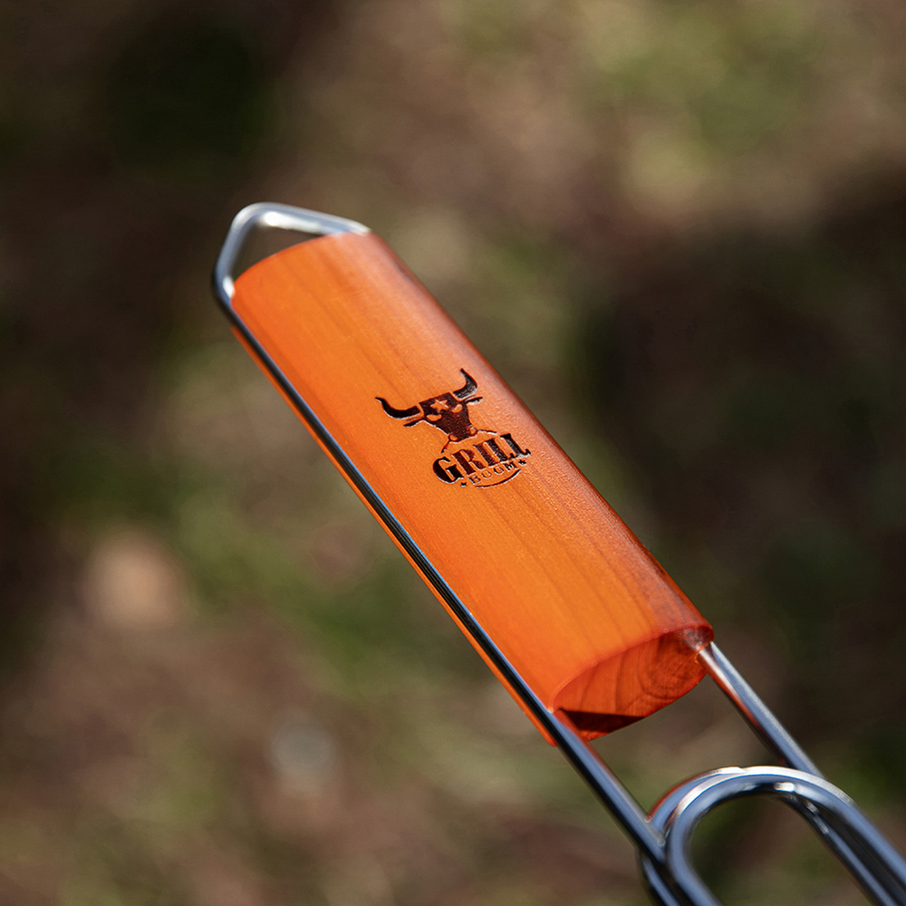 Решётка-гриль GrillBoom 57х(30х25см.) со съемной ручкой