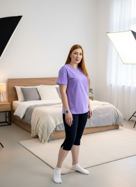 ФУТБОЛКА ЖЕНСКАЯ ОДНОТОННАЯ ///Расцветки моделей обновляются каждую неделю. ОСТАВЛЯЕМ ЗА СОБОЙ ПРАВО отправить расцветку, которая есть на складе.