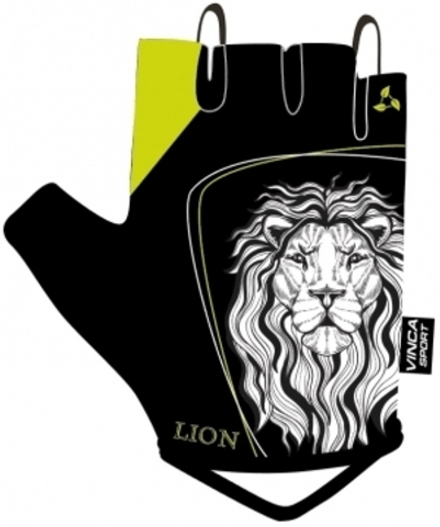 Перчатки велосипедные, LION,  гелевые вставки, размер M VG 973 lion (M)