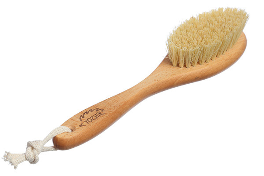 YOZHIK Massage brush (M Light class, natural tampico fiber)