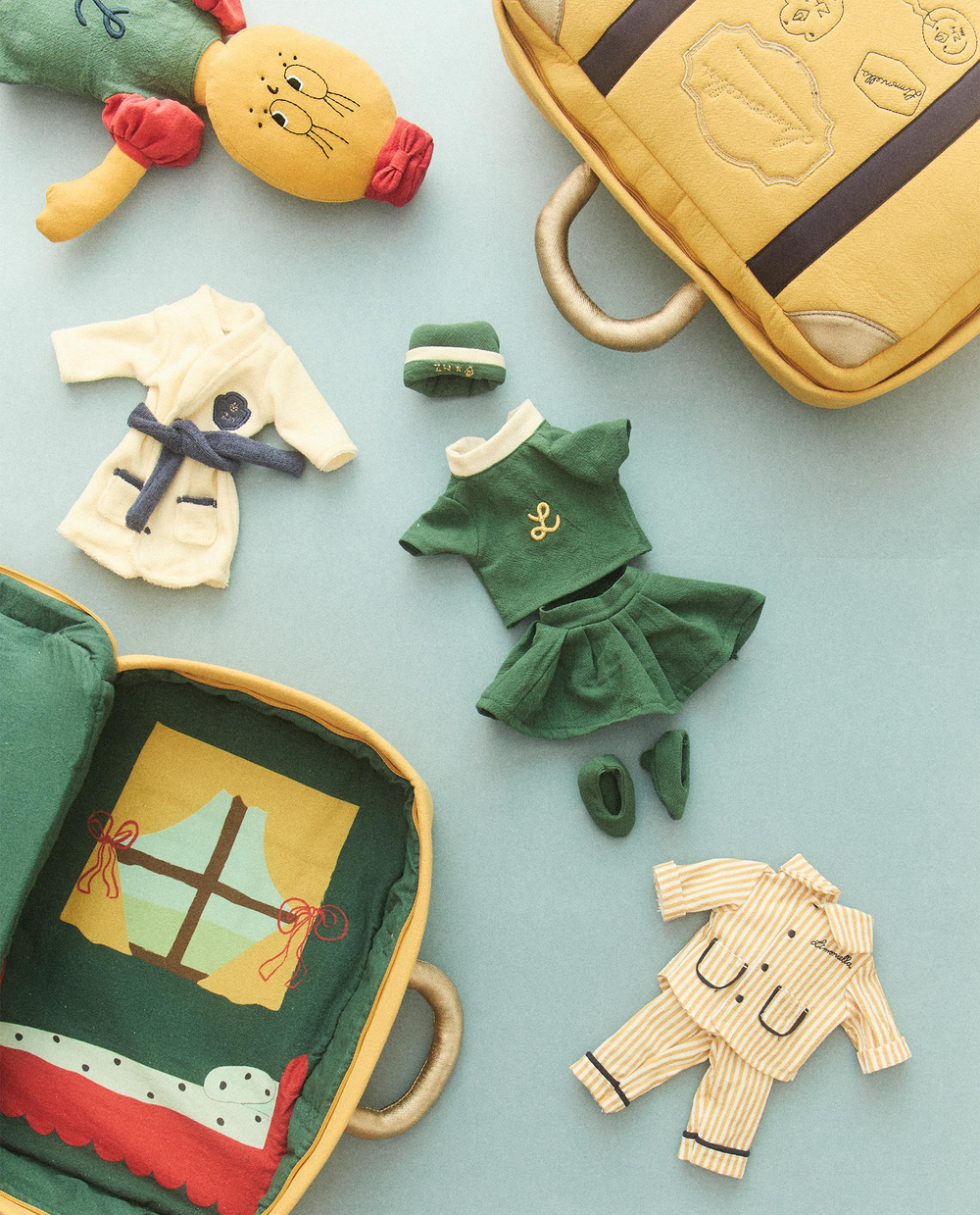 Игровой набор детский сюжетно-ролевой Zara Home, хлопок, жёлтый, 8644/052