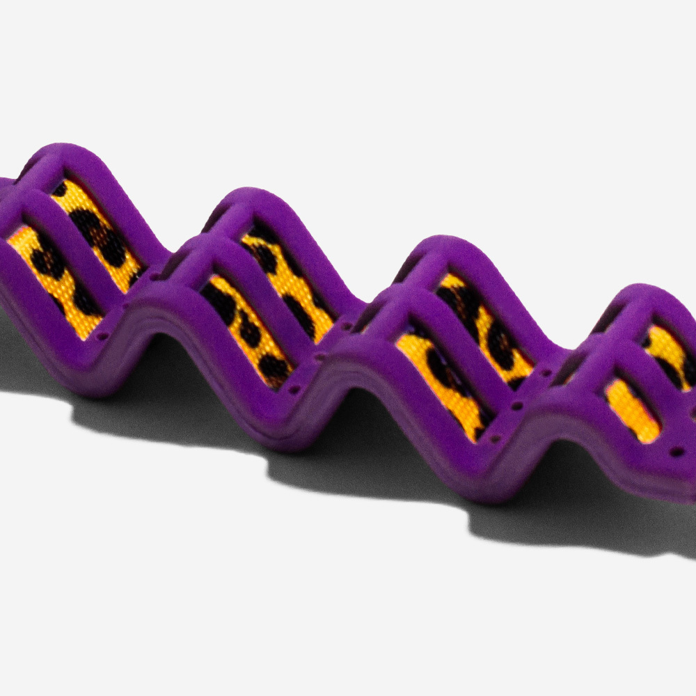 Амортизирующий поводок HONEY RUFF 120 см Zee.Dog