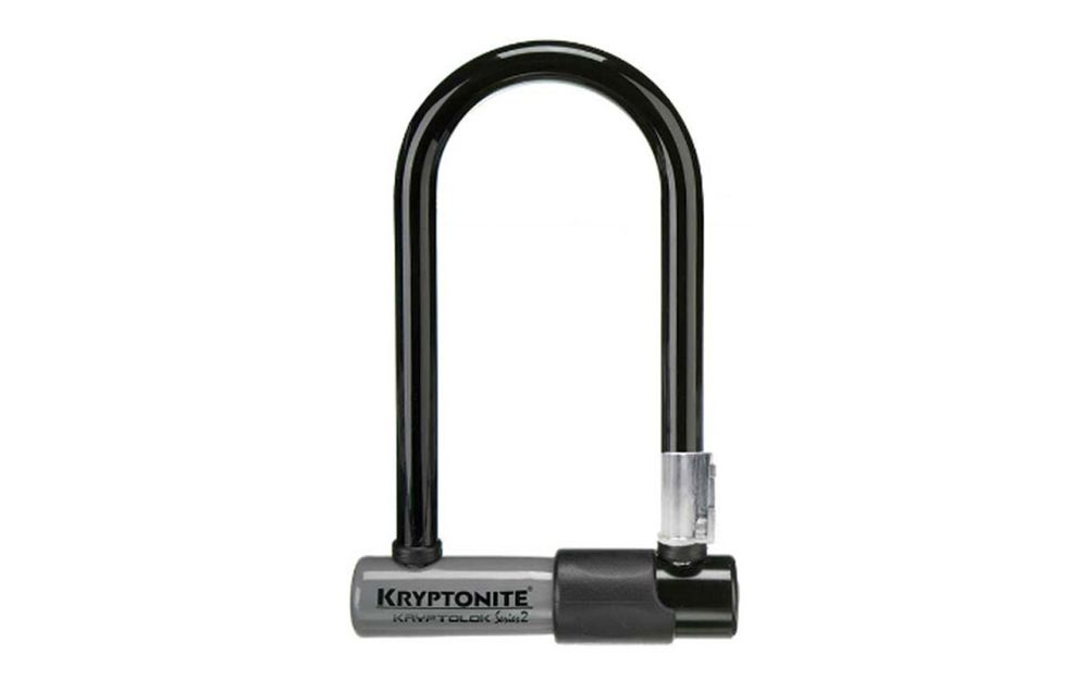 Замок велосипедный Kryptonite U-locks Kryptolok Mini -7 w/ FlexFrame-U bracket