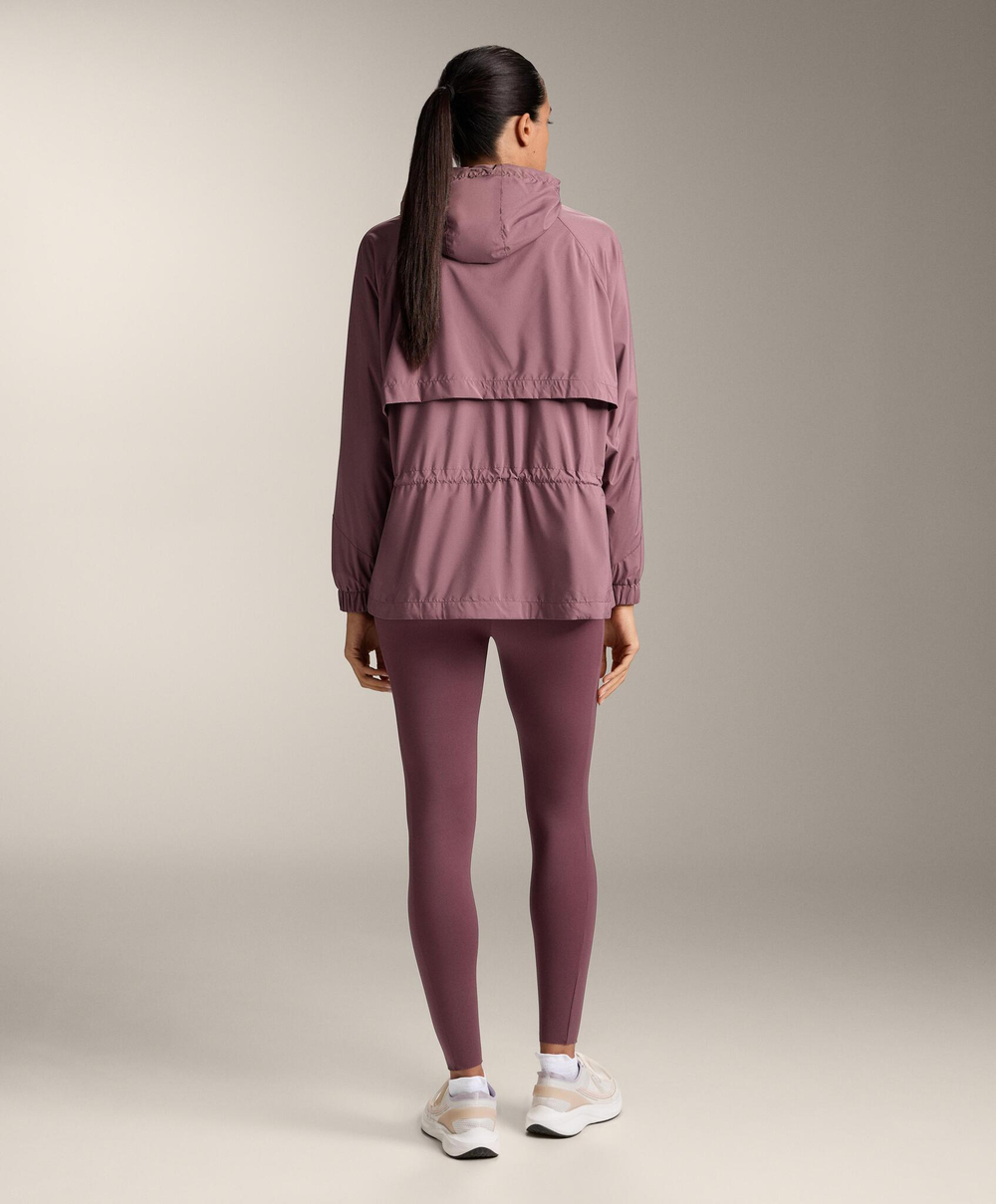 Oysho Водоотталкивающая ветровка, розово-лиловый