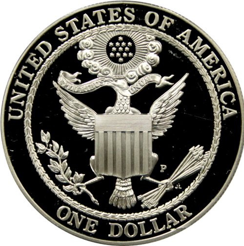 1 доллар 2008 (P) (Американский белоголовый орлан) PROOF Серебро
