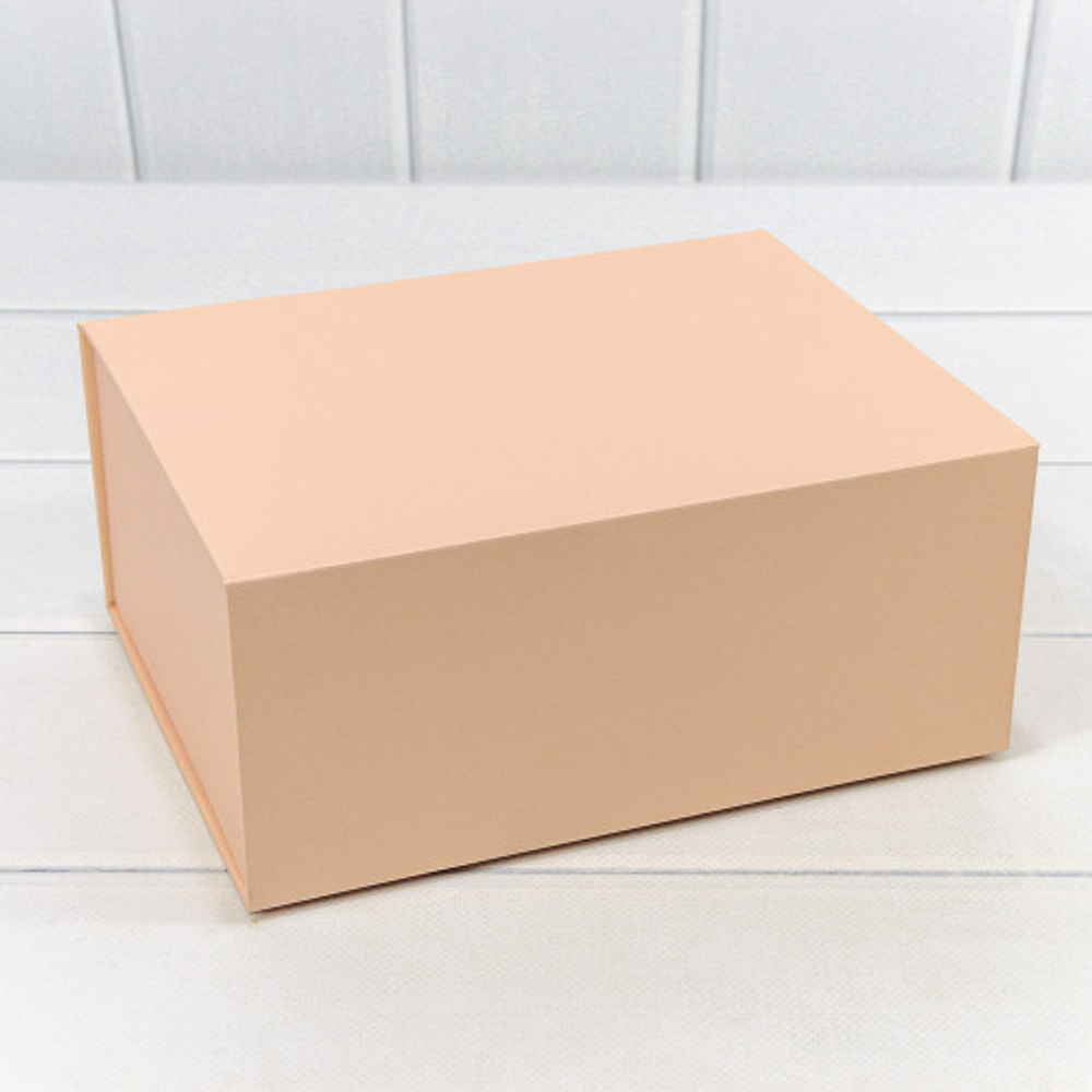 Коробка сборная 23.2х18.2х10.3 см на магнитах (Розовый)