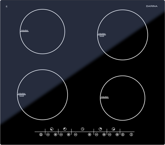 Индукционная варочная панель DARINA P EI305 B