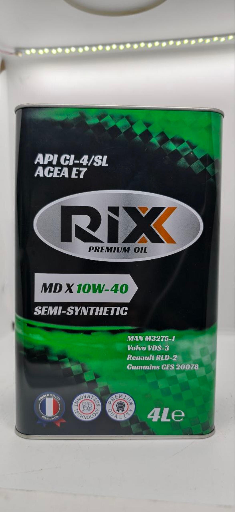 Масло моторное RIXX MD X 10W40 CI/SL 4л