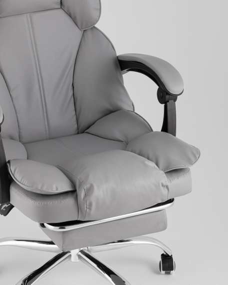Кресло руководителя TopChairs Siento серый