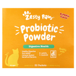 Zesty Paws, Пребиотический порошок, для кошек, для всех возрастов, с тыквой, 30 пакетиков, 30 г (1 унция)