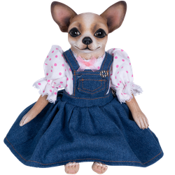 Кукла коллекционная Собака Милли