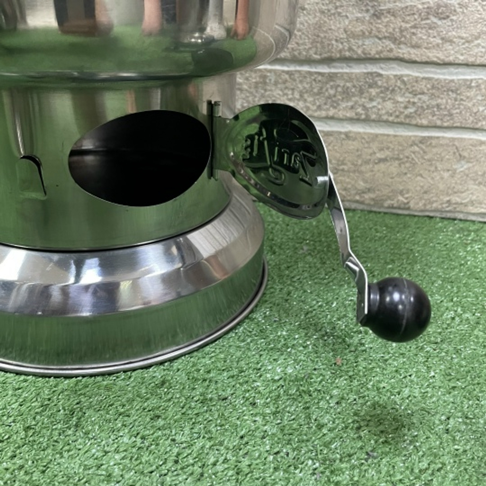 Самовар дровяной Zarifis 3.5 л (Нержавеющая сталь, Турция)