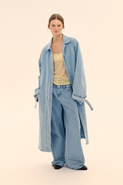 Платье-тренч (Denim days), голубой
