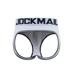 Мужские трусы джоки белые JOCKMAIL JM4044-1