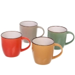 Кружка керамическая 330мл «Диагональ», микс цветов