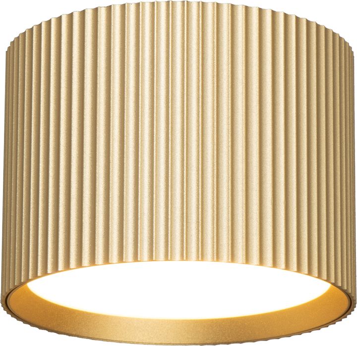 Светильник потолочный Feron HL458 Barrel ARIA 12W, 230V, GX53, золото