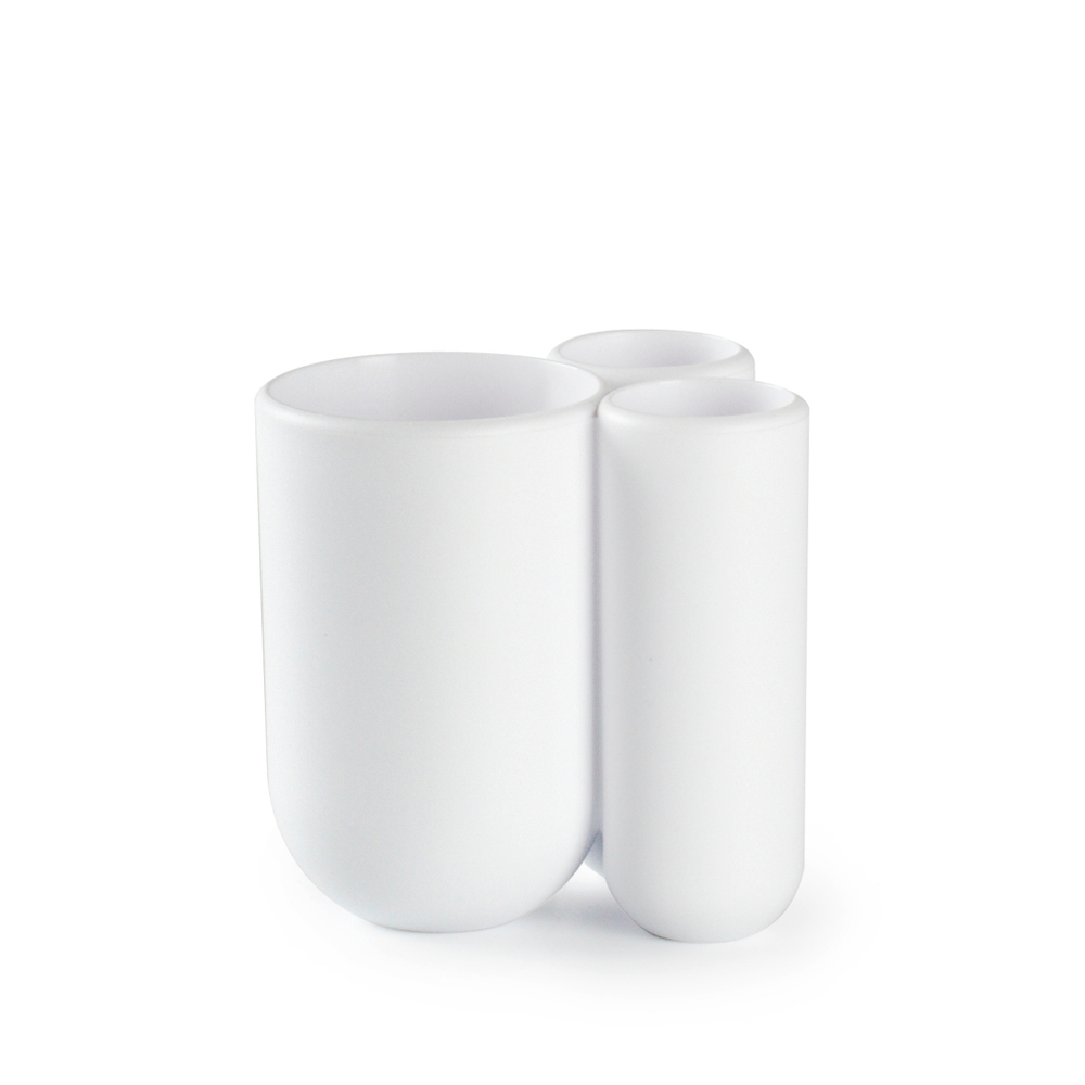 Стакан для зубных щеток Touch белый Umbra