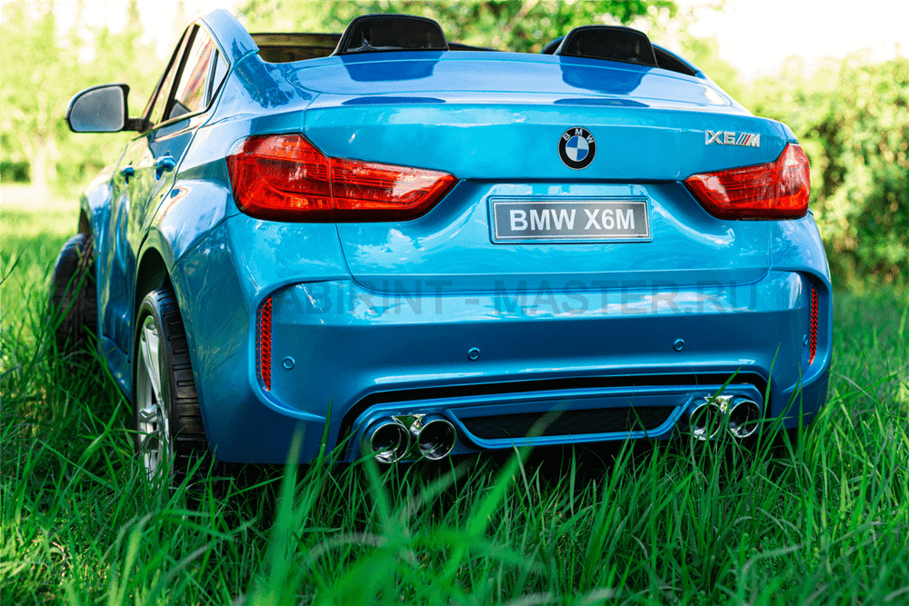 Детский двухместный электромобиль "BMW X6M" JJ2199 12V