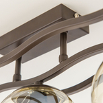 Citilux Бриз CL106235 Люстра потолочная Венге