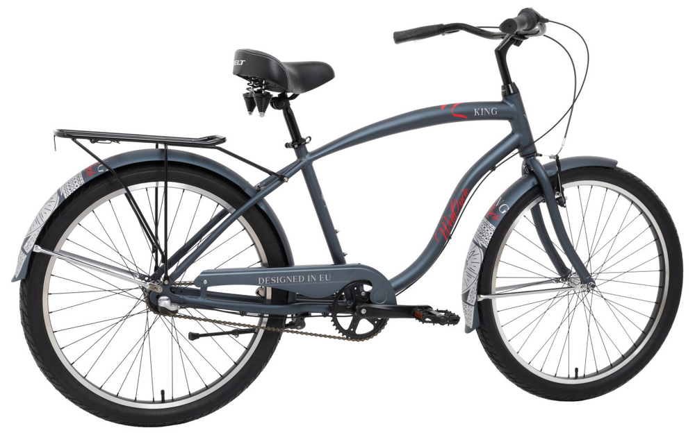 Комфортный велосипед Welt King Al 3 (2024)