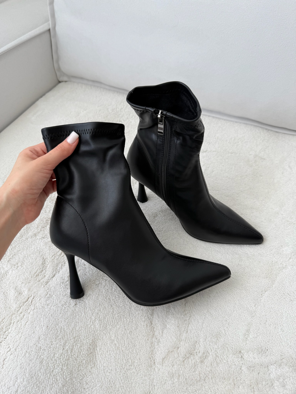 Ботильоны из эко кожи