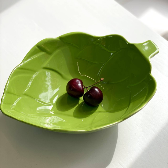 Миска «Артишок», зелёная, 20 х 17 см