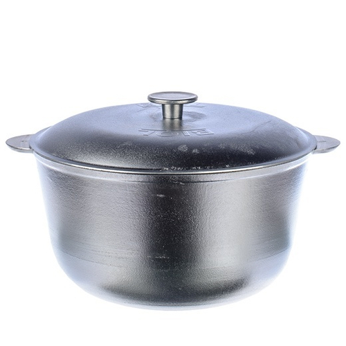 Казан алюминиевый 7л с крышкой D 280 /6шт