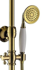 Душевая стойка Timo Adelia SX-6010/02 antique, 3-х режимная, бронза