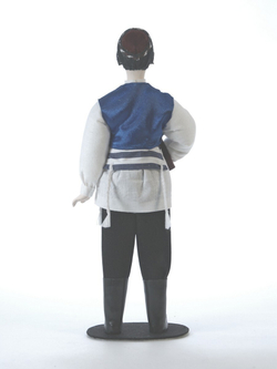 Кукла фарфоровая Еврей с книгой