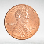 USA, 1 Cent, 2004 - Lincoln Memorial Cent, VF