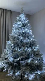 Заснеженная елка «Камчатская» (Литая+пвх) от 1.2 м до 5 м