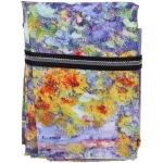 Сумка - шоппер в чехле с замком водонепроницаемая «ИДЕЯДОМА», принт моне сад, 46*55см