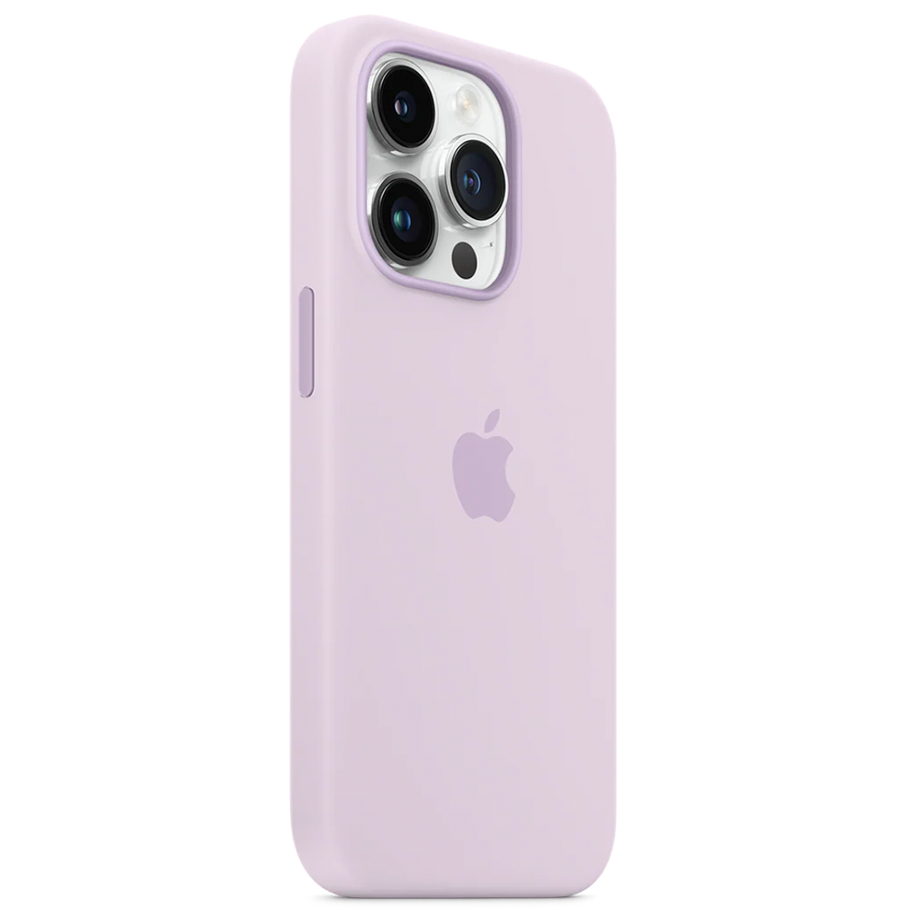 Силиконовый чехол с поддержкой MagSafe Apple Silicone Case для iPhone 14 Pro, Lilac (Сиреневый)