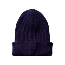Шапка темно-синего цвета