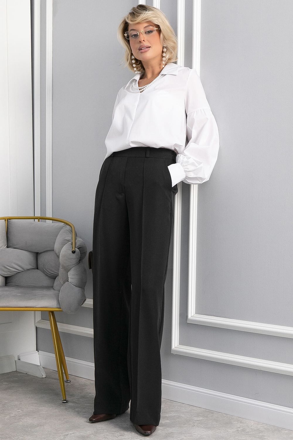 Брюки Дэнди (черные) Б14051-30М LT Collection