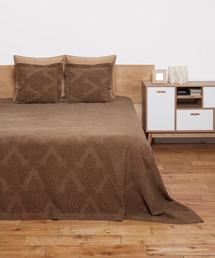 Покрывало 240x260 Luxberry Louvre бронзовое