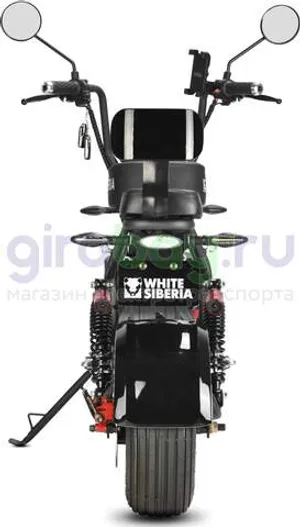 Электроскутер WHITE SIBERIA MINI R 2500w 3.0 (60V/21Ah) - Черный фото №8