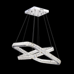 Eletto Granda EL336P70 LED Люстра хрустальная с пультом Хром