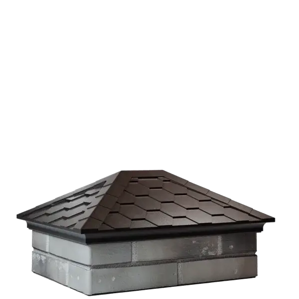 Колпак для забора EVEREST классический на 2,5 кирпича