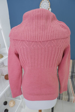 Джемпер теплый с горлом 44 размер